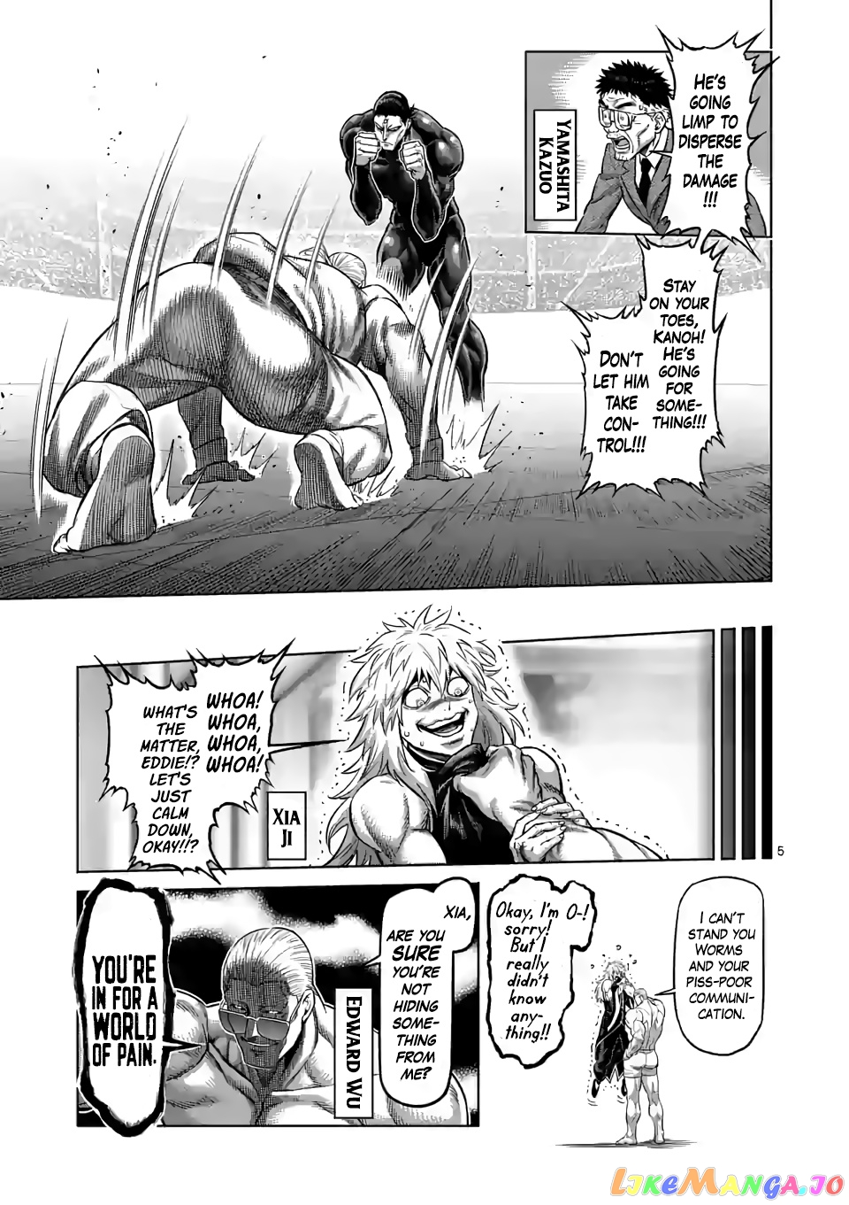 Kengan Omega Chapter 91 118 Kengan Omega Chapter 91 image 05